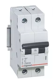 2P Legrand RX3, 40А, C, Выключатель автоматический