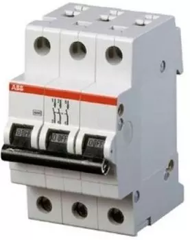 3P ABB S203, 50А, C, Выключатель автоматический