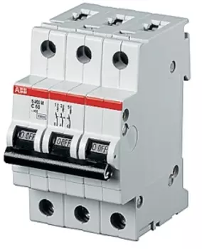 3P ABB S203, 8А, C, Выключатель автоматический