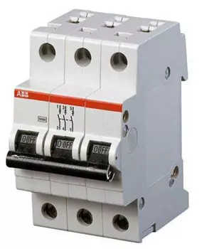 3P ABB S283С, 80А, C, Выключатель автоматический