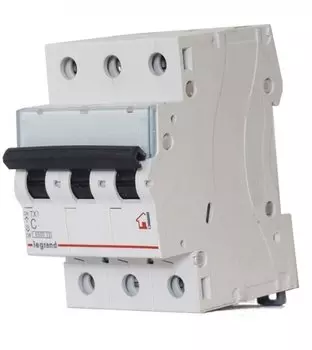 3P Legrand RX3, 40А, C, Выключатель автоматический