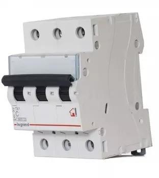 3P Legrand RX3, 63А, C, Выключатель автоматический
