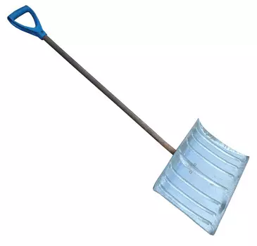 440 мм, Лопата снеговая оцинкованная,