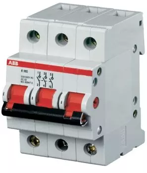 ABB E203 Выключатель нагрузки 3х-полюсный 25А