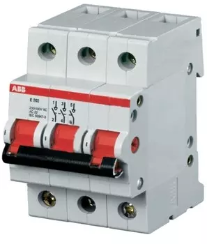 ABB E203 Выключатель нагрузки 3х-полюсный 32А