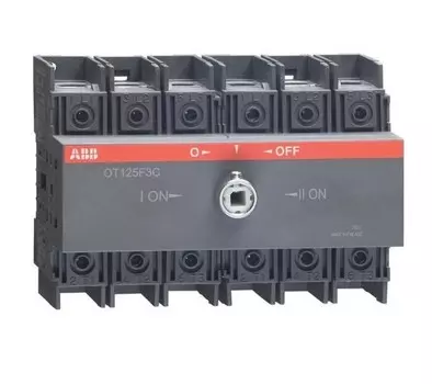ABB OT100F3C Выключатель нагрузки реверсивный 3х-полюсный 100А
