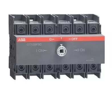 ABB OT16F3C Выключатель нагрузки реверсивный 3х-полюсный 16А