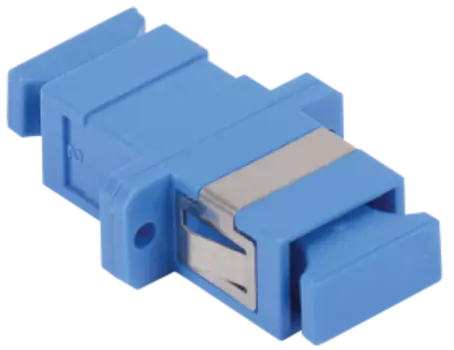 Адаптер проходной SC-SC ITK для одномодового и многомодового кабеля SM/MM с полировкой UPC одинарного исполнения Simplex