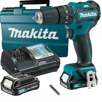 Аккумуляторная дрель-шуруповерт Makita DF332DWAE
