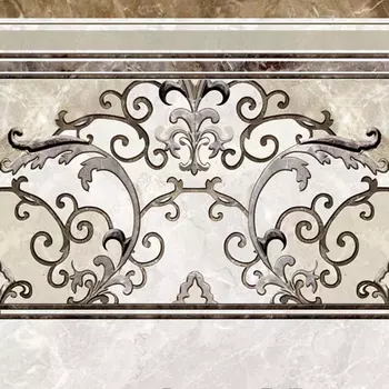 Alma Ceramica Атика ВСП4АТ024-01 55х55 см, декор для плитки (бежевый)