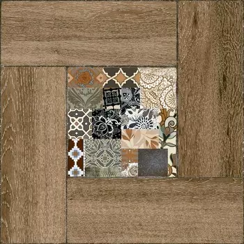 Alma Ceramica Ранчо TFU03RNC404 41.8х41.8 см, плитка напольная (коричневая)