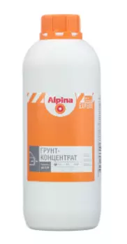 Alpina Expert, 1 л, Грунтовка-концентрат глубокого проникновения