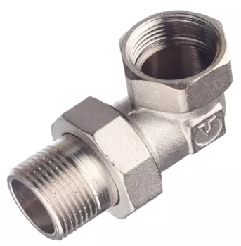 Американка латунная угловая Valtec 3/4"