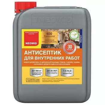 Антисептик для внутренних работ Neomid 400 5 л