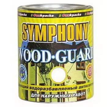 Антисептик кроющий Symphony Wood Guard VVA 0.9 л