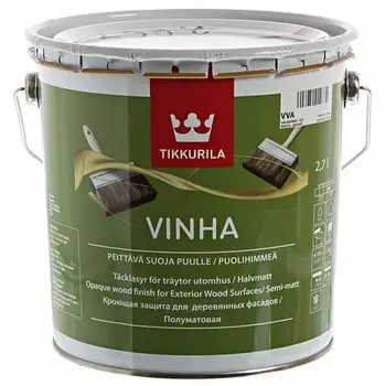 Антисептик кроющий Tikkurila Vinha VVA 2.7 л