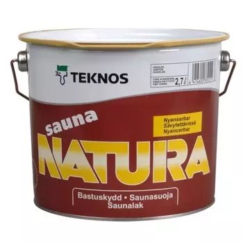 Антисептик Teknos Sauna Natura 9 л