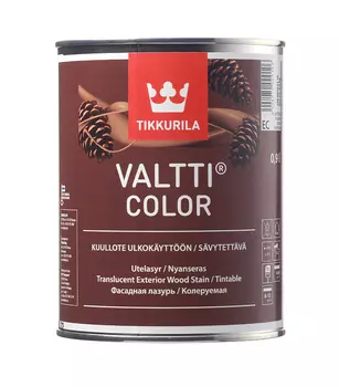 Антисептик Tikkurila Valtti Color декоративный для дерева бесцветный 0.9 л