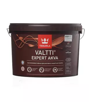 Антисептик Tikkurila Valtti Expert Akva декоративный для дерева палисандр 9 л
