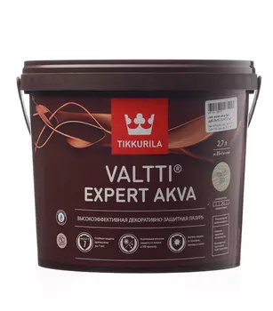 Антисептик Tikkurila Valtti Expert Akva декоративный для дерева белый дуб 2.7 л