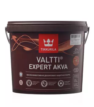 Антисептик Tikkurila Valtti Expert Akva декоративный для дерева тик 2.7 л