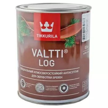 Антисептик Tikkurila Valtti Log EC 0,9 л