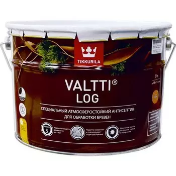 Антисептик Tikkurila Valtti Log EC 9 л