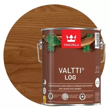 Антисептик Tikkurila Valtti Log красное дерево 2.7 л