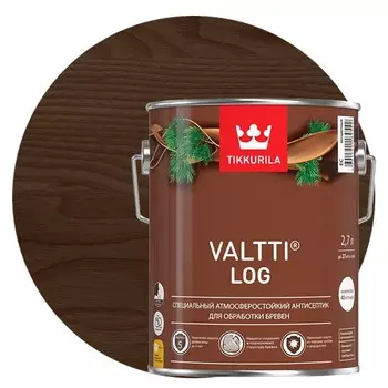 Антисептик Tikkurila Valtti Log палисандр 2.7 л