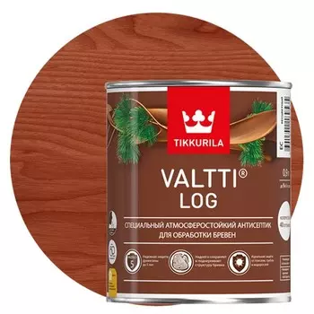 Антисептик Tikkurila Valtti Log рябина 0.9 л