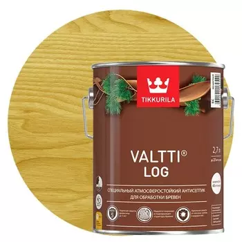 Антисептик Tikkurila Valtti Log сосна 2.7 л