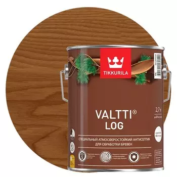 Антисептик Tikkurila Valtti Log тик 2.7 л