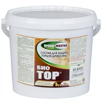 Антисептик Woodmaster Биотор 5 кг для защиты торцов древесины