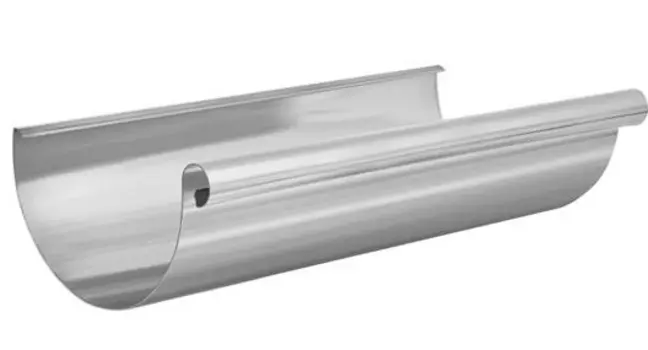 Aquasystem 125/90 мм, 3 м, Желоб водосточный оцинкованный