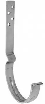 Aquasystem 125/90 мм, Кронштейн желоба оцинкованный длинный