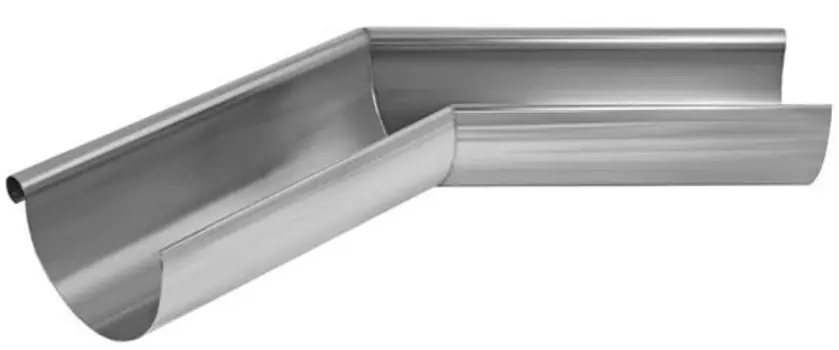 Aquasystem 135 цинк-титан, 125/мм, Угол желоба внешний