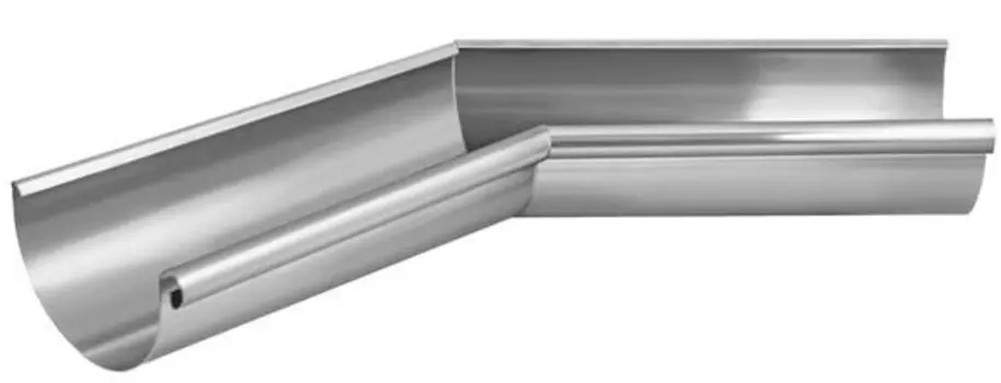 Aquasystem 135 цинк-титан, 150/100 мм, Угол желоба внутренний