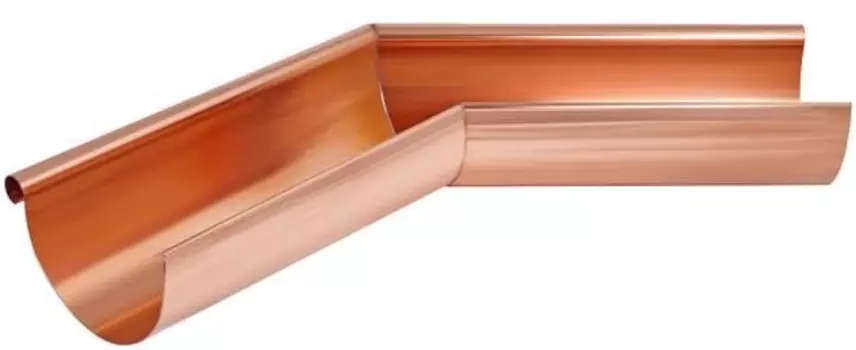 Aquasystem 135 медь, 125/мм, Угол желоба внешний