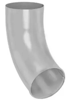 Aquasystem, 150/100 мм, Отвод водосточной трубы цинк-титан