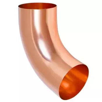 Aquasystem 72, 150/100 мм, Колено трубы медное