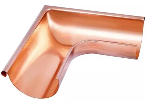 Aquasystem 90 медь, 150/100 мм, Угол желоба внешний