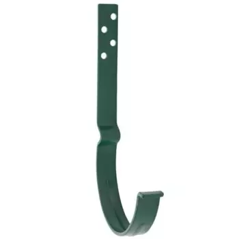 Aquasystem RAL 6005 125/90 мм, Кронштейн желоба металлический длинный