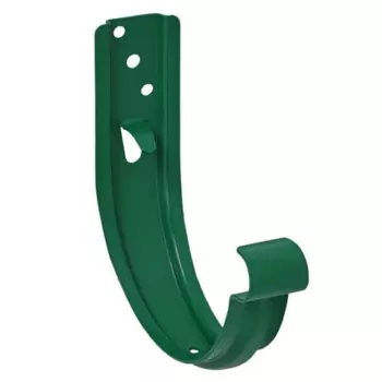 Aquasystem RAL 6005 125/90 мм, Кронштейн желоба металлический универсальный