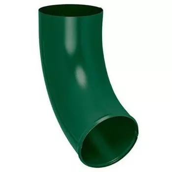 Aquasystem RAL 6005, 125/90 мм, Отвод водосточной трубы зеленый