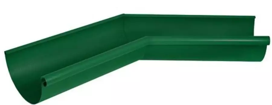 Aquasystem RAL 6005, 125/90 мм, Угол желоба внутренний 135°