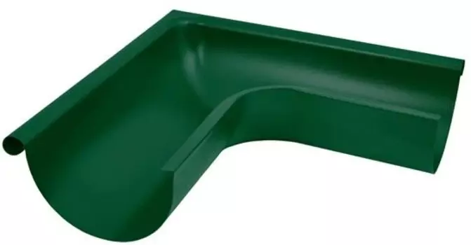 Aquasystem RAL 6005, 150/100 мм, Угол желоба внешний 90°