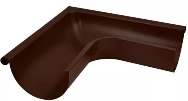 Aquasystem RAL 8017, 125/90 мм, Угол желоба внешний 90°