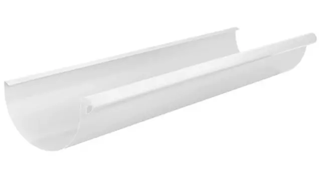 Aquasystem RR 20 125/90 мм, 3 м, Желоб водосточный оцинкованный