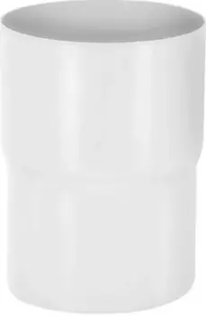 Aquasystem RR 20, 150/100 мм, Соединитель водосточной трубы белый