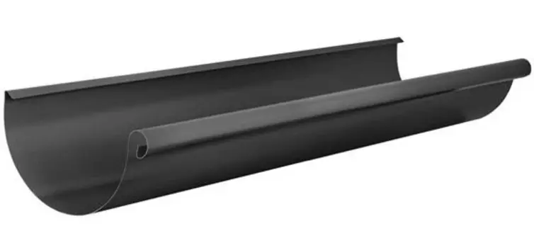 Aquasystem RR 23 125/90 мм, 3 м, Желоб водосточный оцинкованный